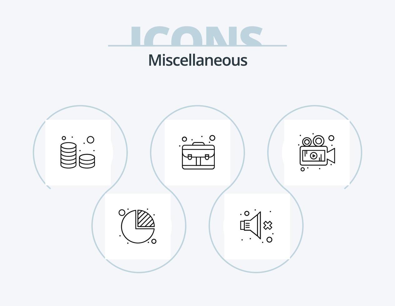 Miscellaneous Line Icon Pack 5 Icon Design. images. add. receipt. bill vector