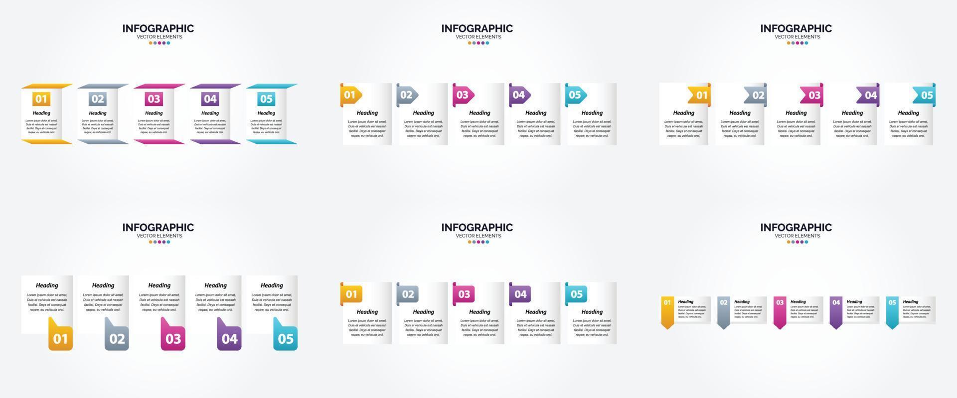 Vector illustration infographics Flat design set for advertising brochure flyer and magazine