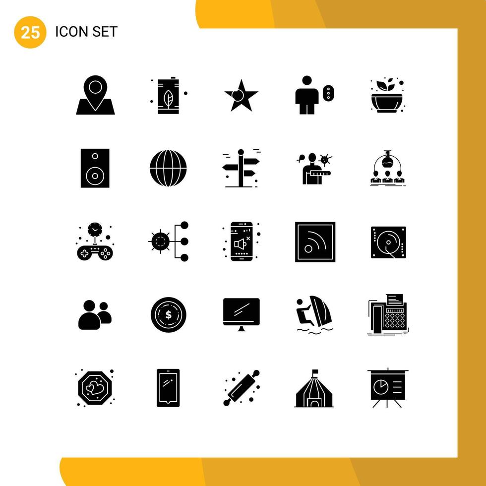 User Interface Pack of 25 Basic Solid Glyphs of mortar password bangladesh human avatar Editable Vector Design Elements