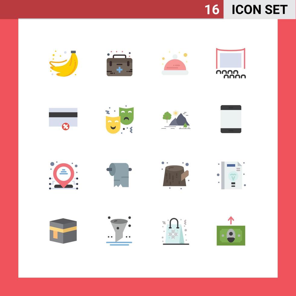 conjunto de 16 iconos de interfaz de usuario modernos signos de símbolos para plátanos bebé fruta primer niño paquete editable de elementos creativos de diseño de vectores