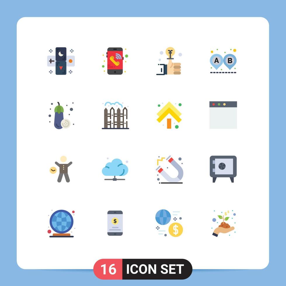 16 Creative Icons Modern Signs and Symbols of astrology investment zodiac phone destination Editable Pack of Creative Vector Design Elements