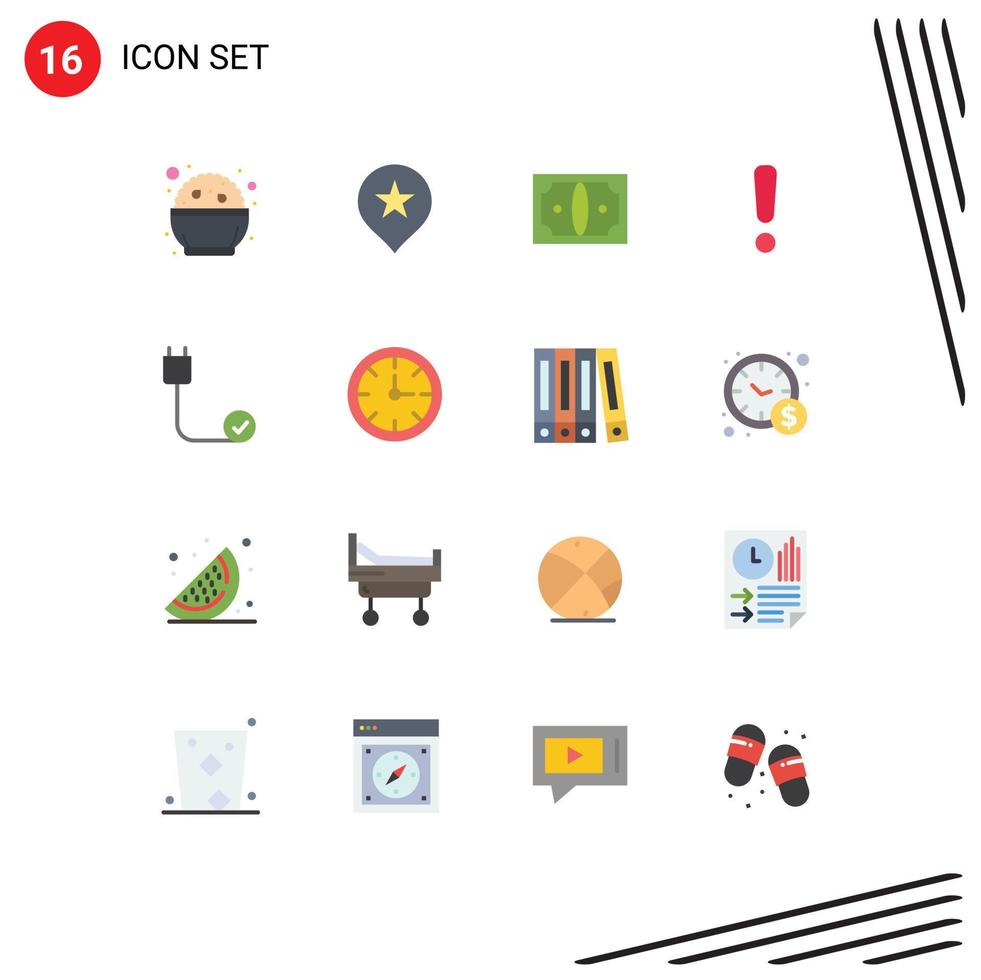 16 Creative Icons Modern Signs and Symbols of food finance phirni navigation alert Editable Pack of Creative Vector Design Elements