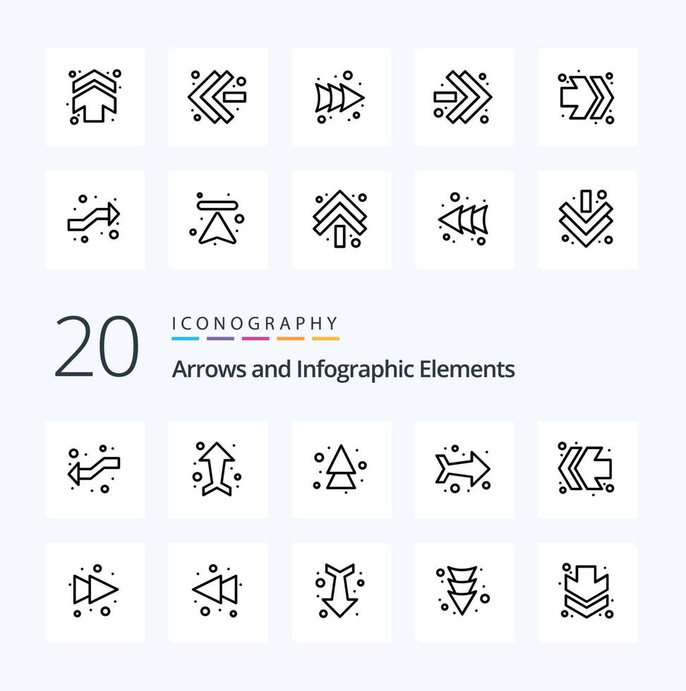 20 Arrow Line icon Pack like arrows forward arrow arrow fast forward vector
