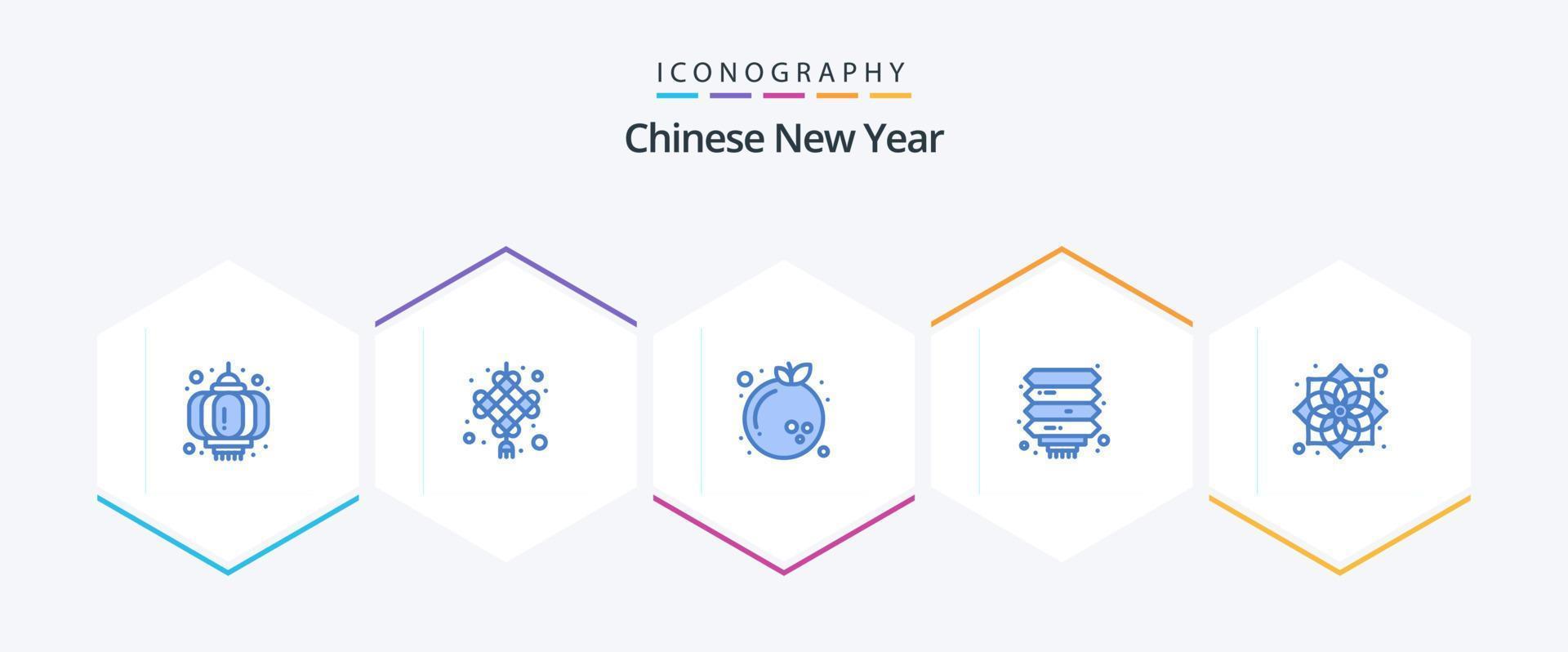 Chinese New Year 25 Blue icon pack including chinese. new year. chinese. lantern. china vector