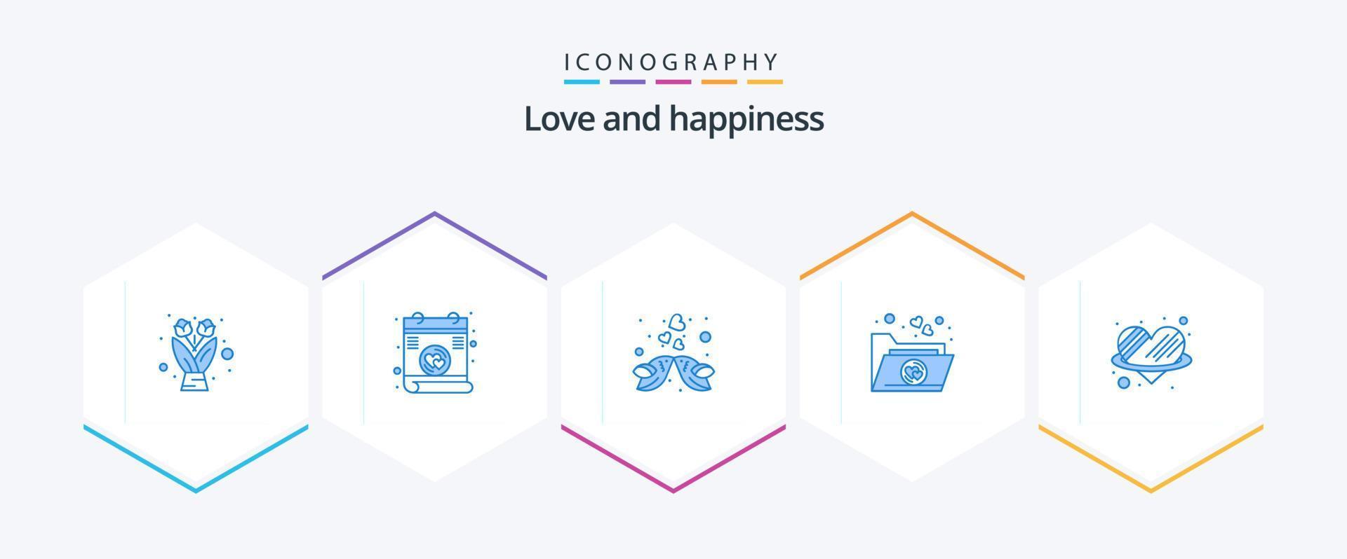 Love 25 Blue icon pack including romance. heart. heart. angle. files vector