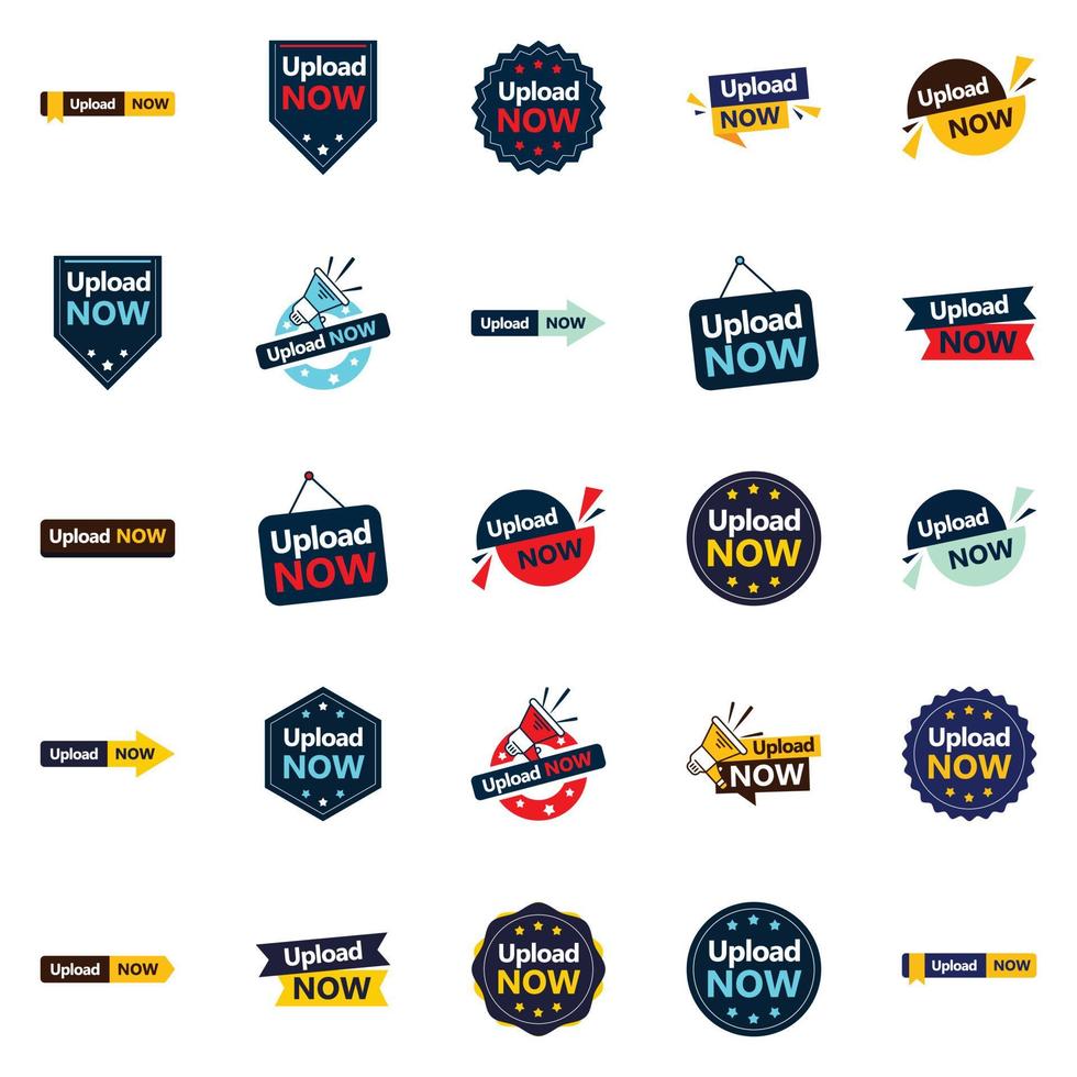 Upload Now 25 Professional Vector Designs to Elevate Your Sales and Marketing Efforts