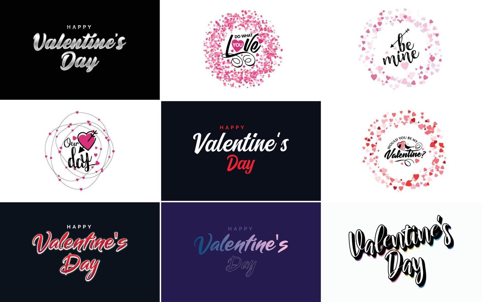 Love word art design with a heart-shaped background and a sparkling effect vector