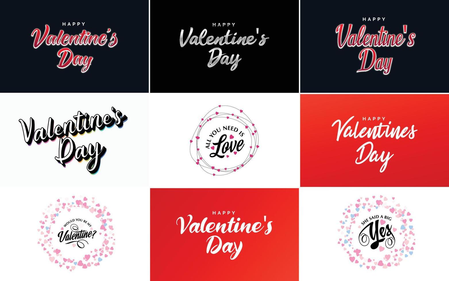 I Love You hand-drawn lettering with a heart design. suitable for use as a Valentine's Day greeting or in romantic designs vector