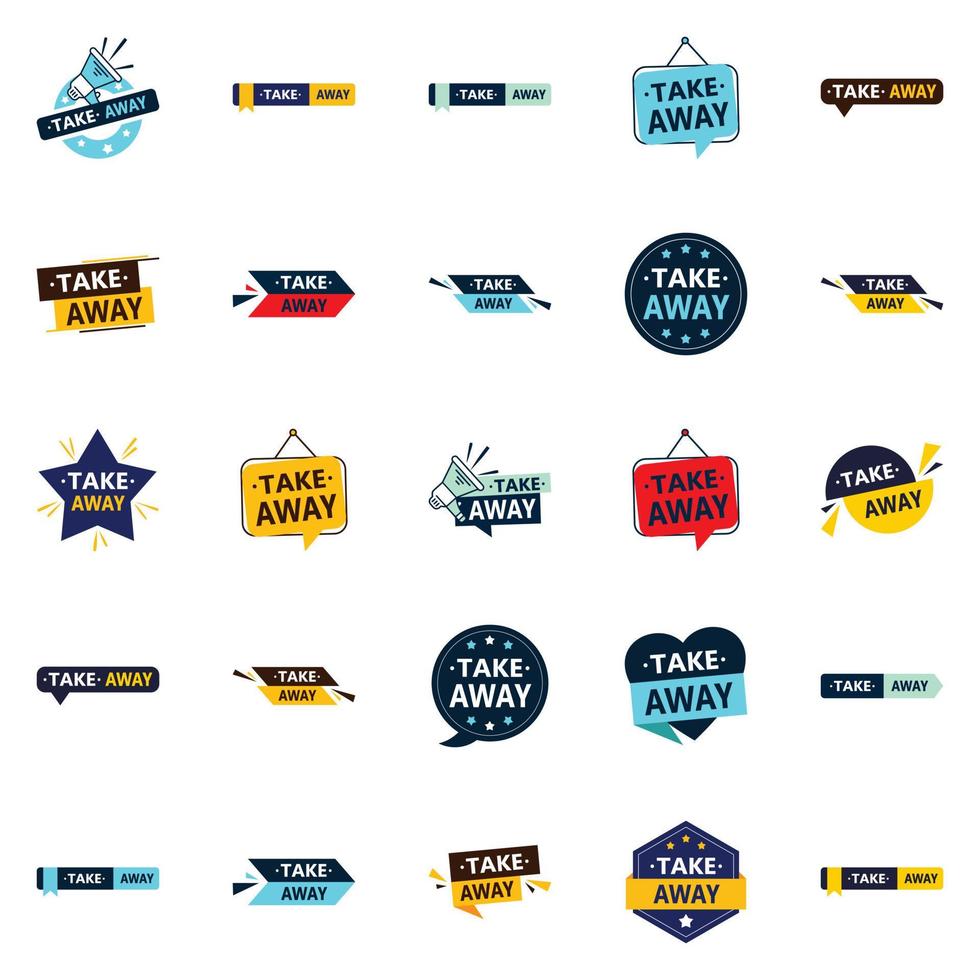 Take Away 25 High Impact Vector Banners to Make the Most out of Your Food Marketing Efforts