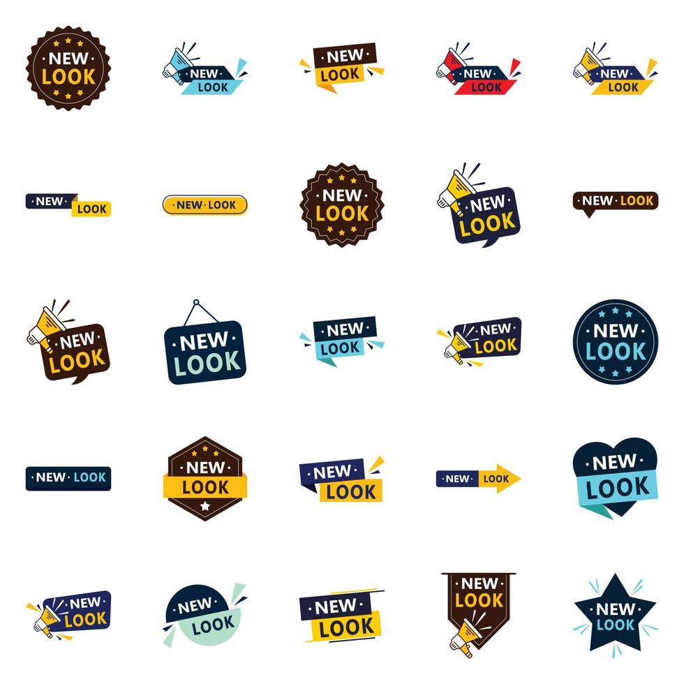 25 modern vector designs for a refreshed new look in your branding