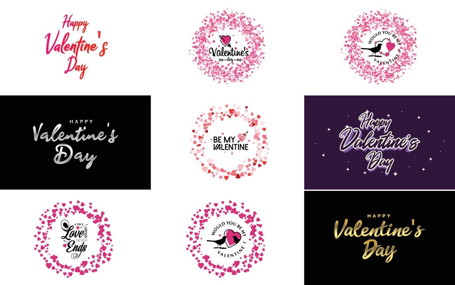 I Love You hand-drawn lettering with a heart design. suitable for use as a Valentine's Day greeting or in romantic designs vector