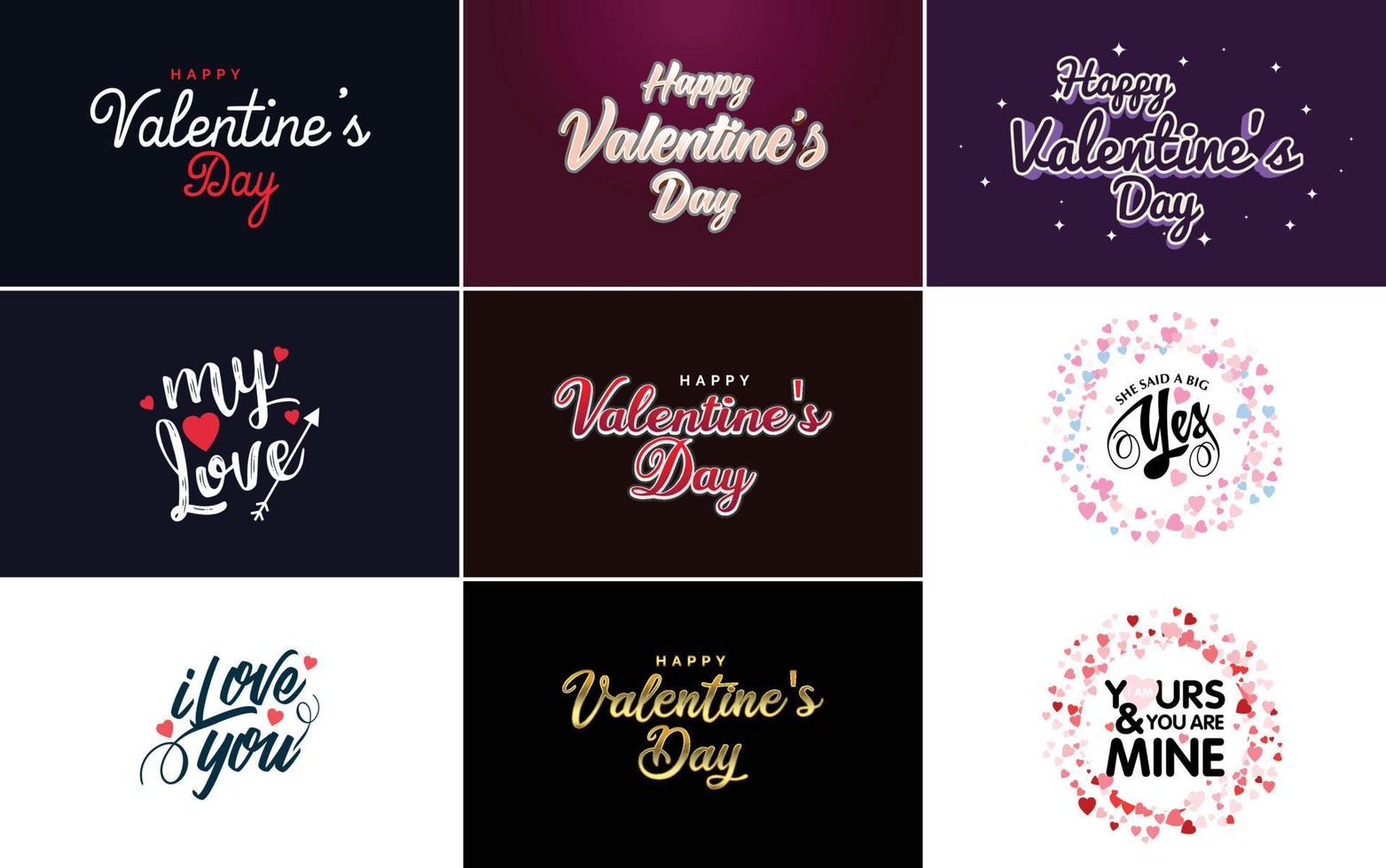 te amo letras dibujadas a mano con un diseño de corazón. adecuado para usar en diseños del día de san valentín o como un saludo romántico vector