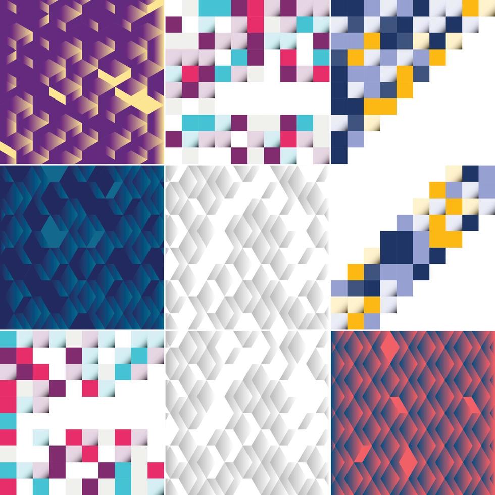 Vector background with an illustration of abstract texture featuring squares suitable for use as a pattern design for banners. posters. flyers. cards. postcards. covers. and brochures