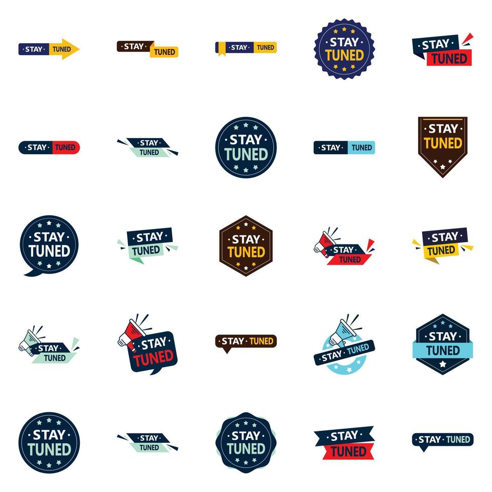 25 modern vector designs for a current and refreshing look  Stay Tuned