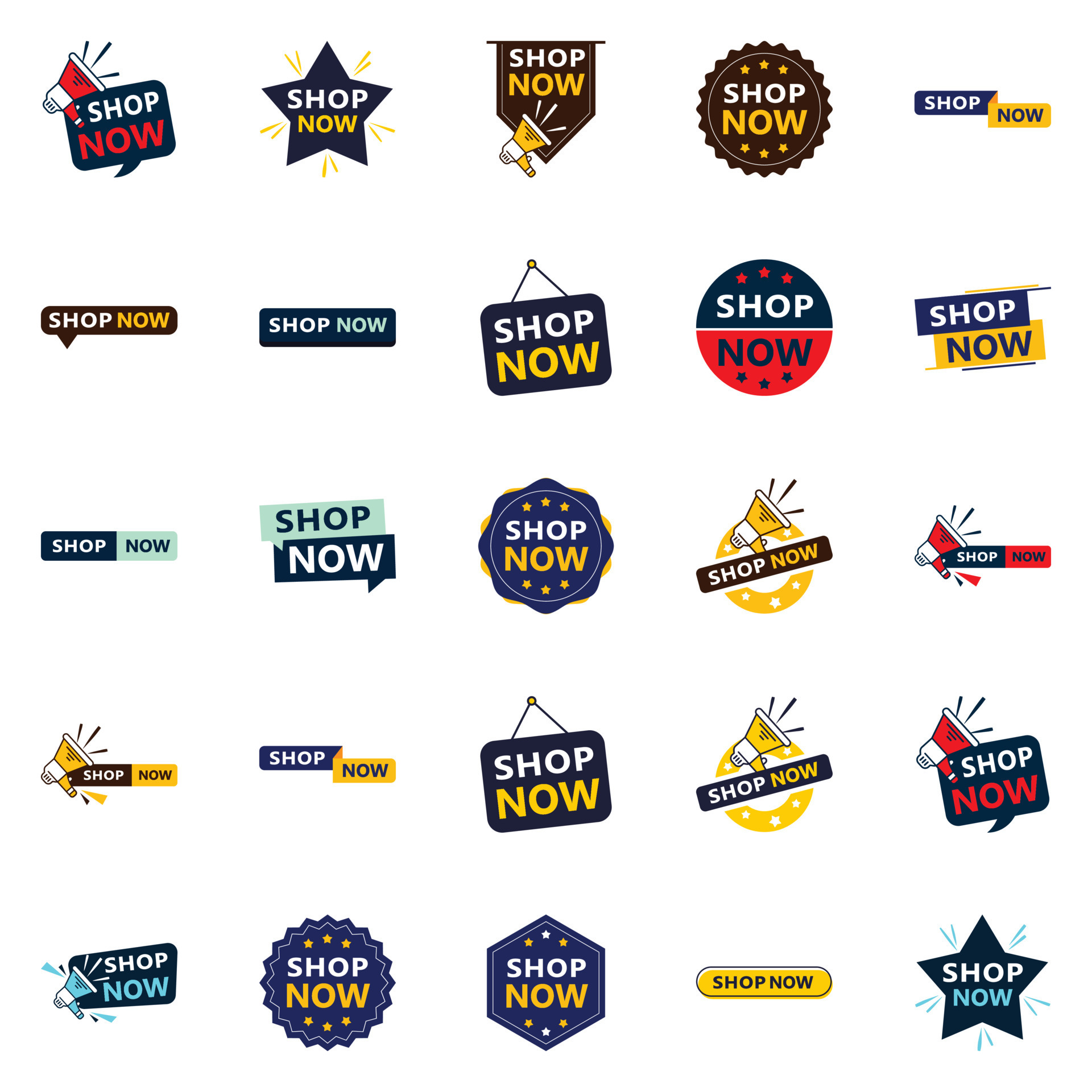 25 Unique Shop Now Sale Banners to Boost Your Business 18707622 Vector