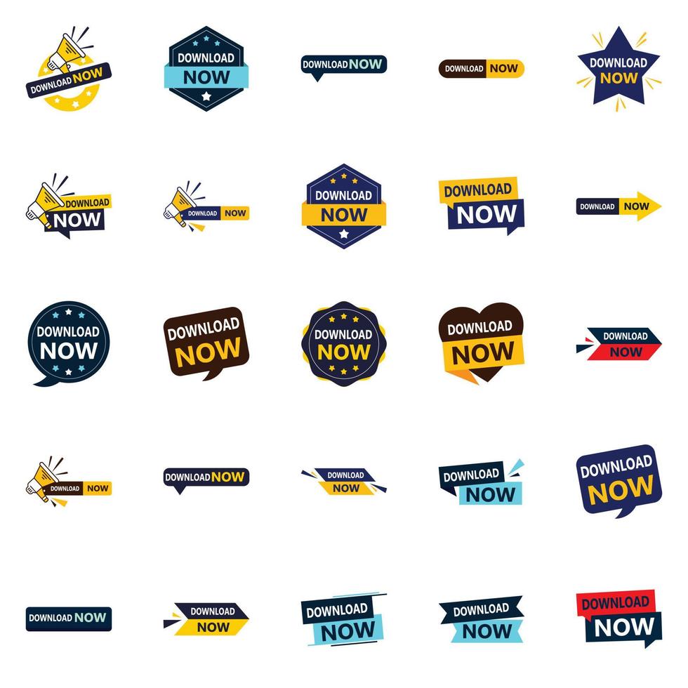 Download now collection 25 different designs for different needs vector