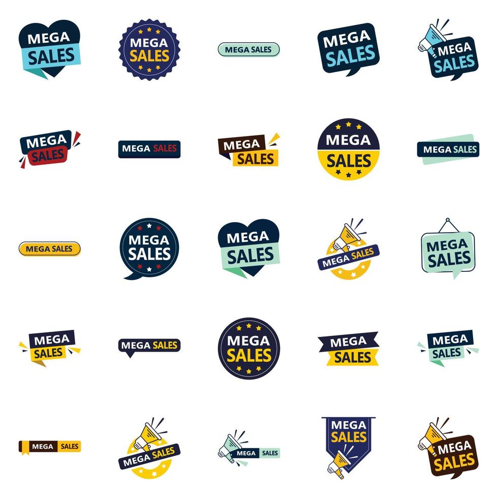 Make a Bold Statement with the Mega Sale Vector Bundle 25 Eye catching Designs Included
