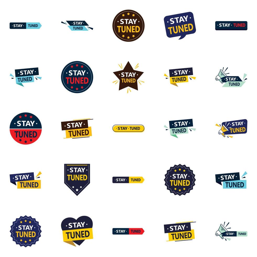 Stay Tuned 25 Innovative Vector Images for a bold rebrand