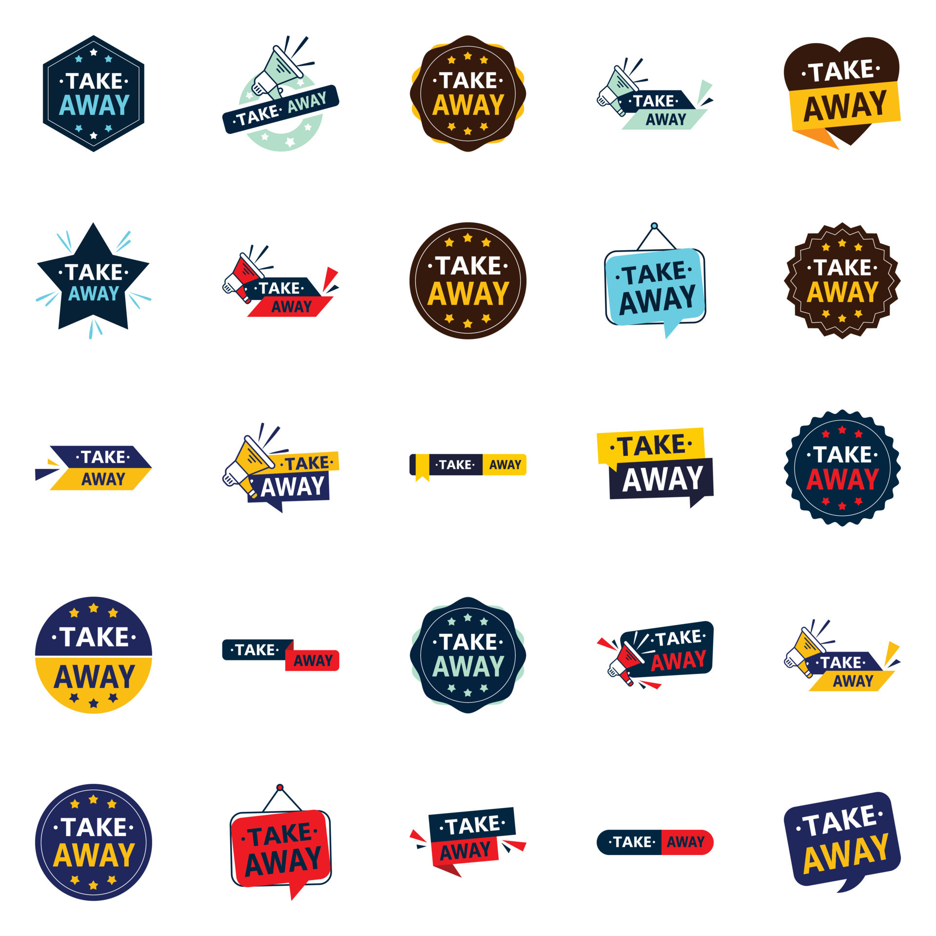 25-customizable-vector-designs-in-the-take-away-bundle-perfect-for-food