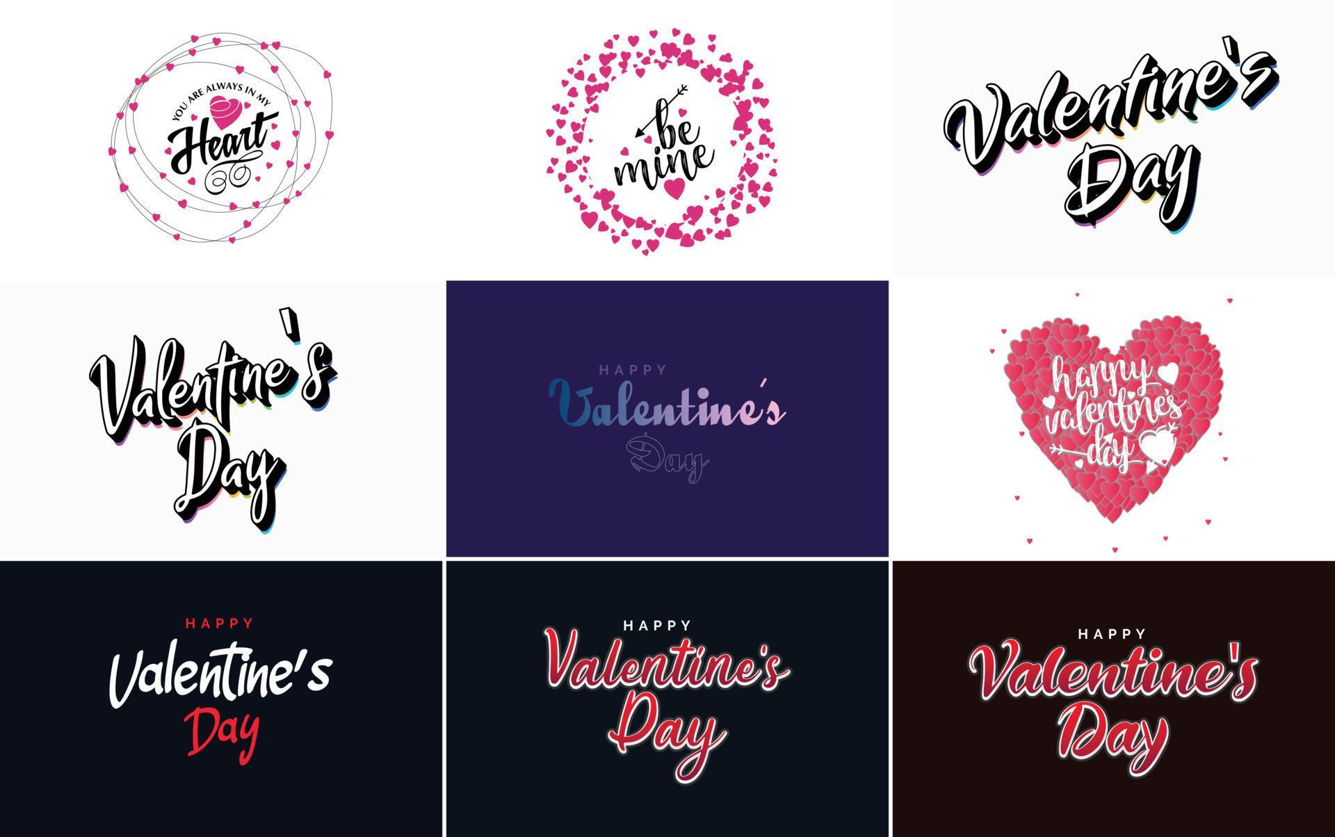 Valentine s Day Label Pack 18709553 Vector Art At Vecteezy