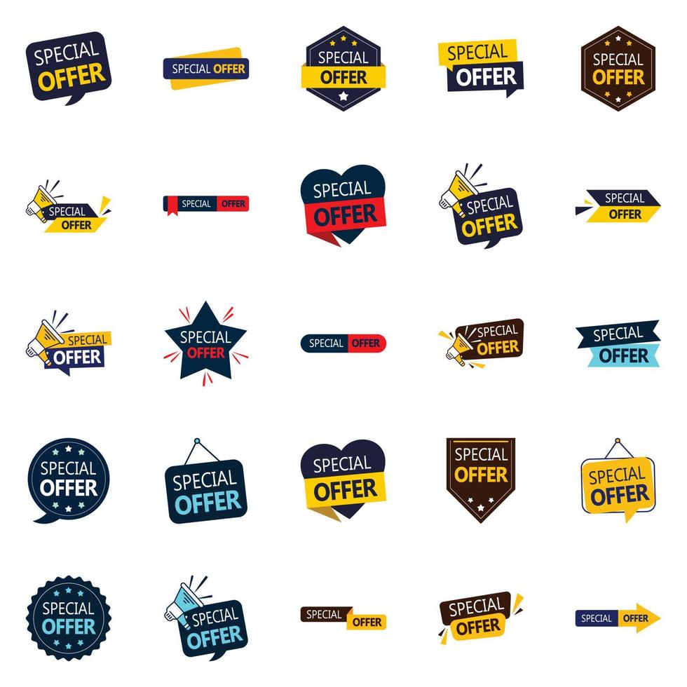 Special Offer 25 Versatile Vector Banners for All Your Branding Needs