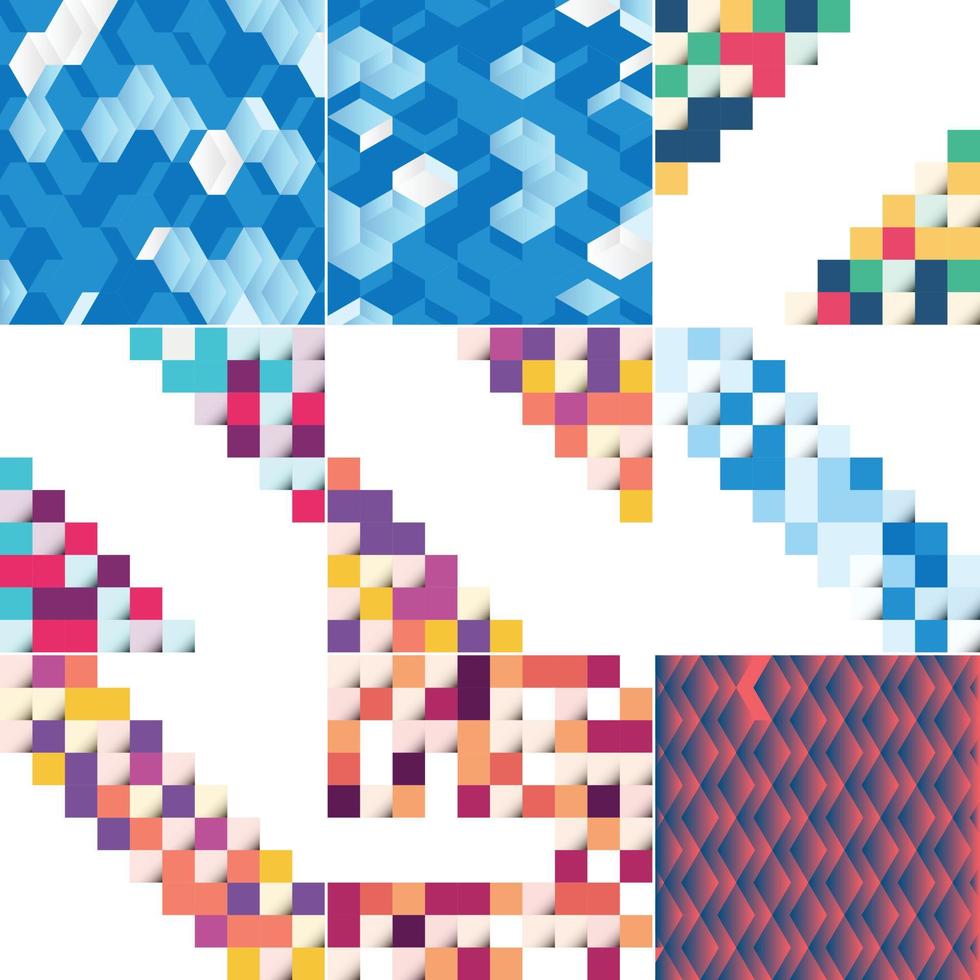 Vector illustration of abstract squares as a background design suitable for use in posters. flyers. covers. and brochures