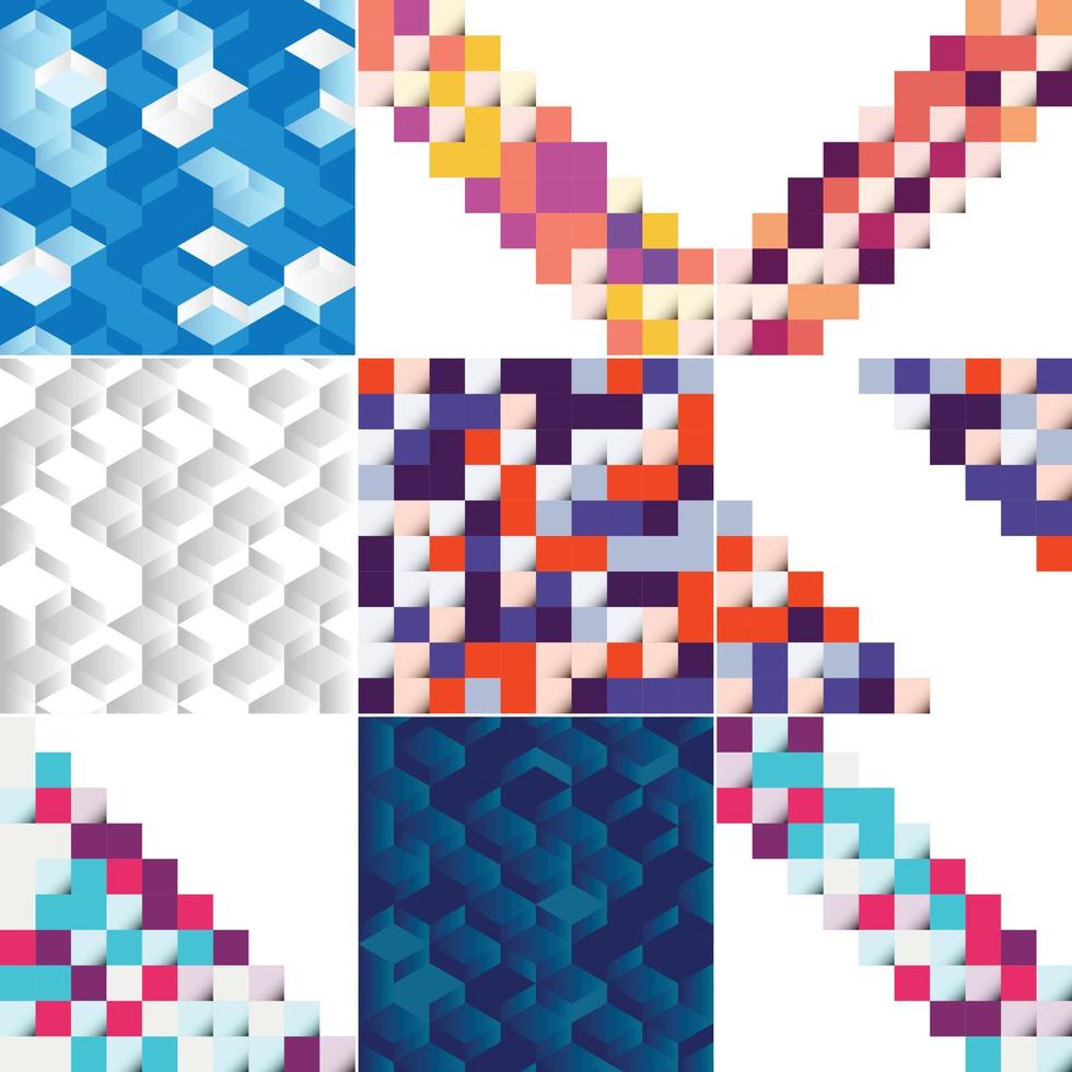 Vector background with an illustration of abstract squares suitable for use as a background design for posters. flyers.