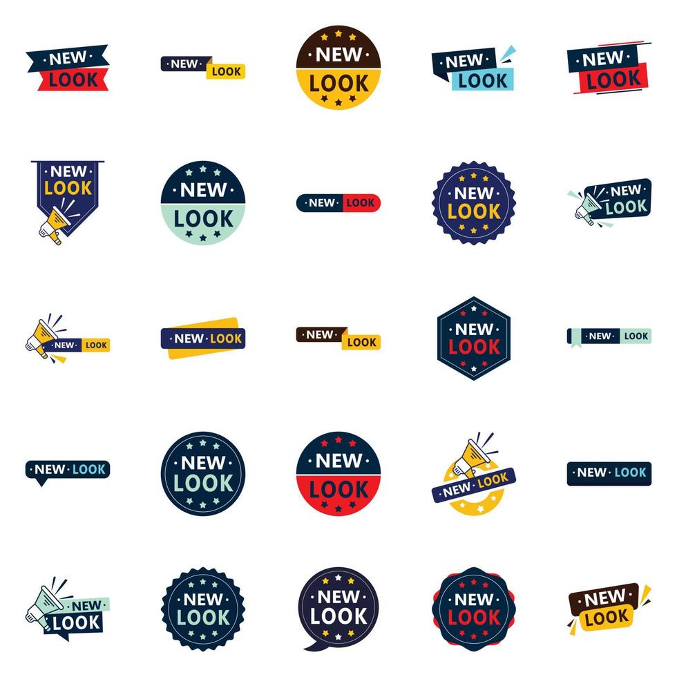 New Look 25 professional vector designs to upgrade your branding
