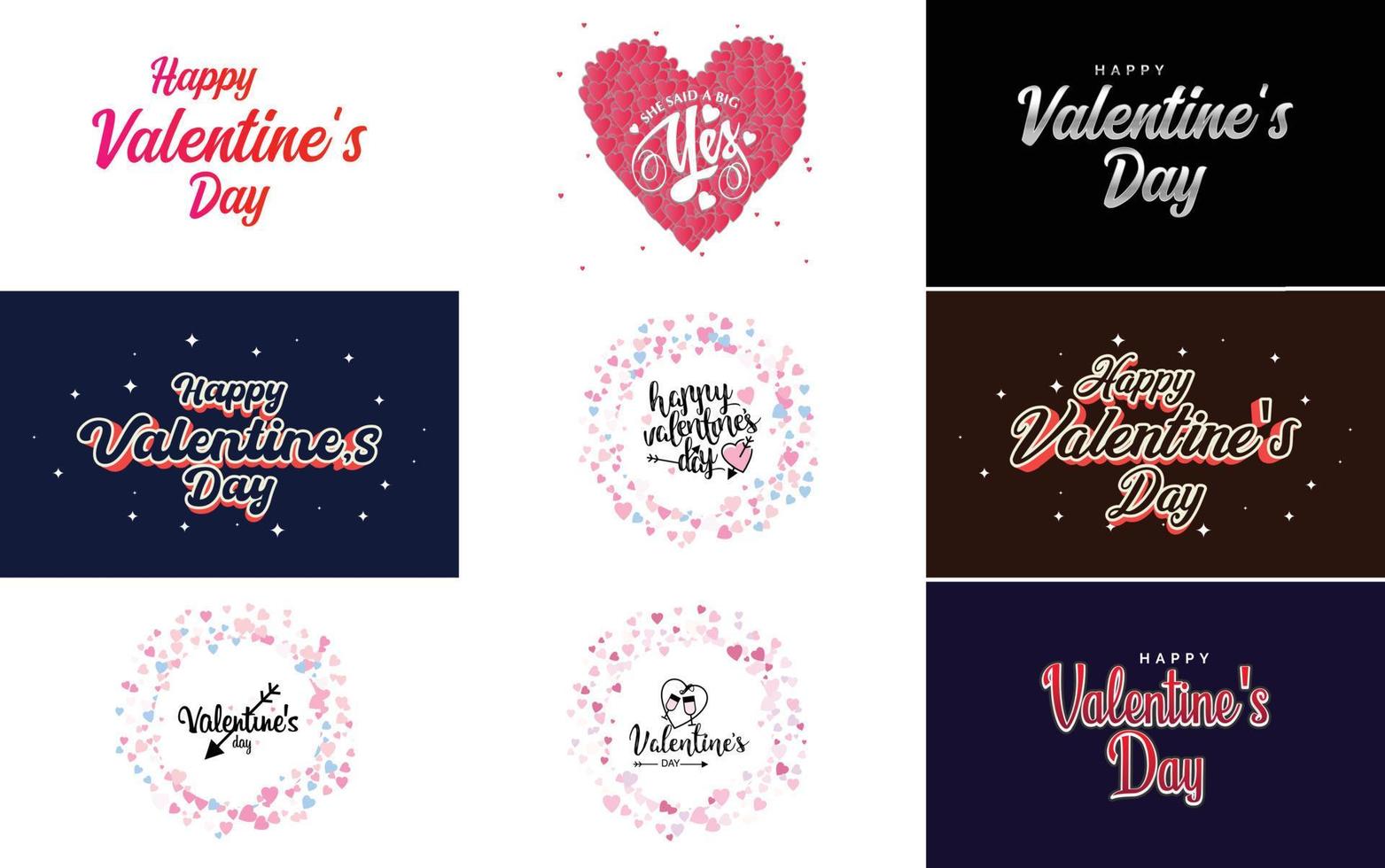 Love hand-drawn lettering with a heart design. Suitable for use as a Valentine's Day greeting or in romantic designs vector