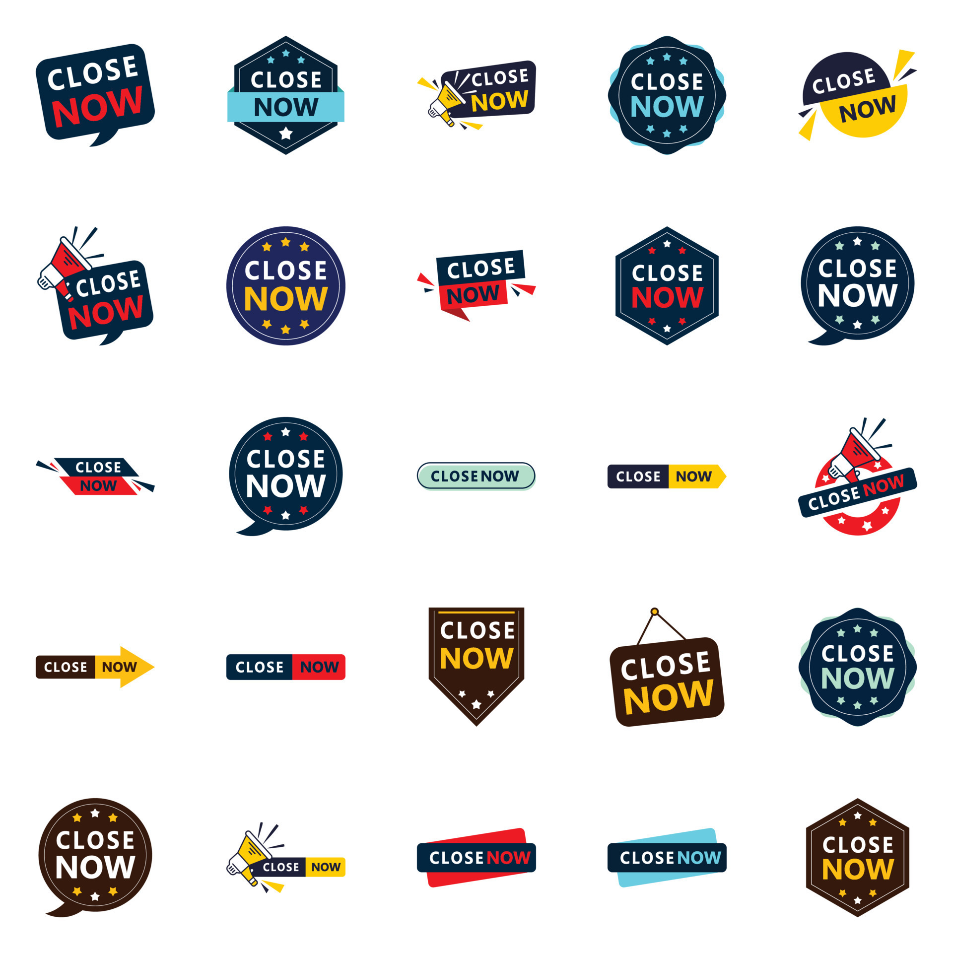 Dont Let this Deal Slip Away Text Banners Pack of 25 18710539 Vector