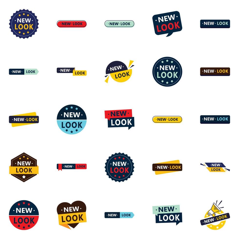 New Look 25 Innovative Vector Images for a fresh rebrand