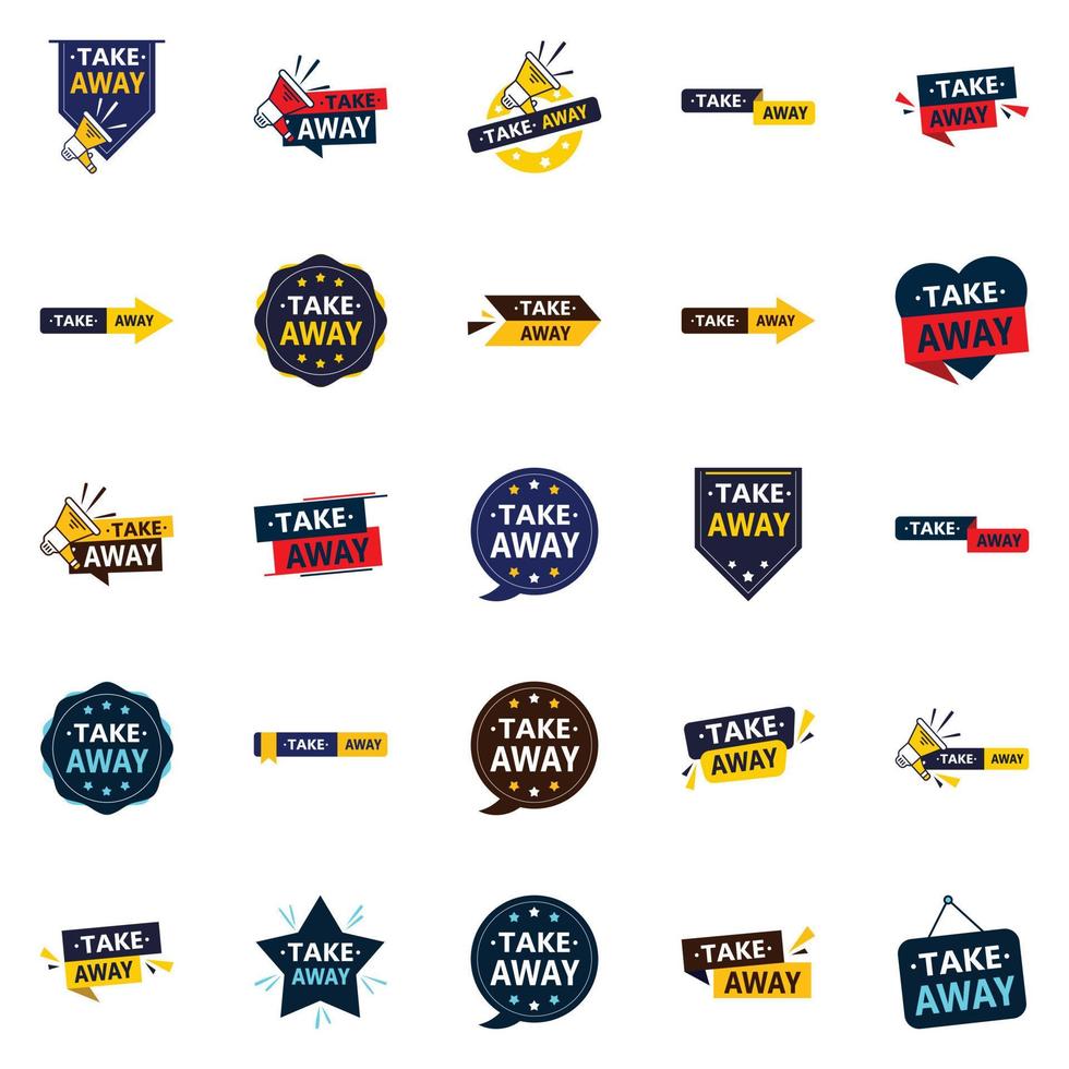 Take Away 25 High Impact Vector Banners to Make the Most out of Your Food Marketing Efforts