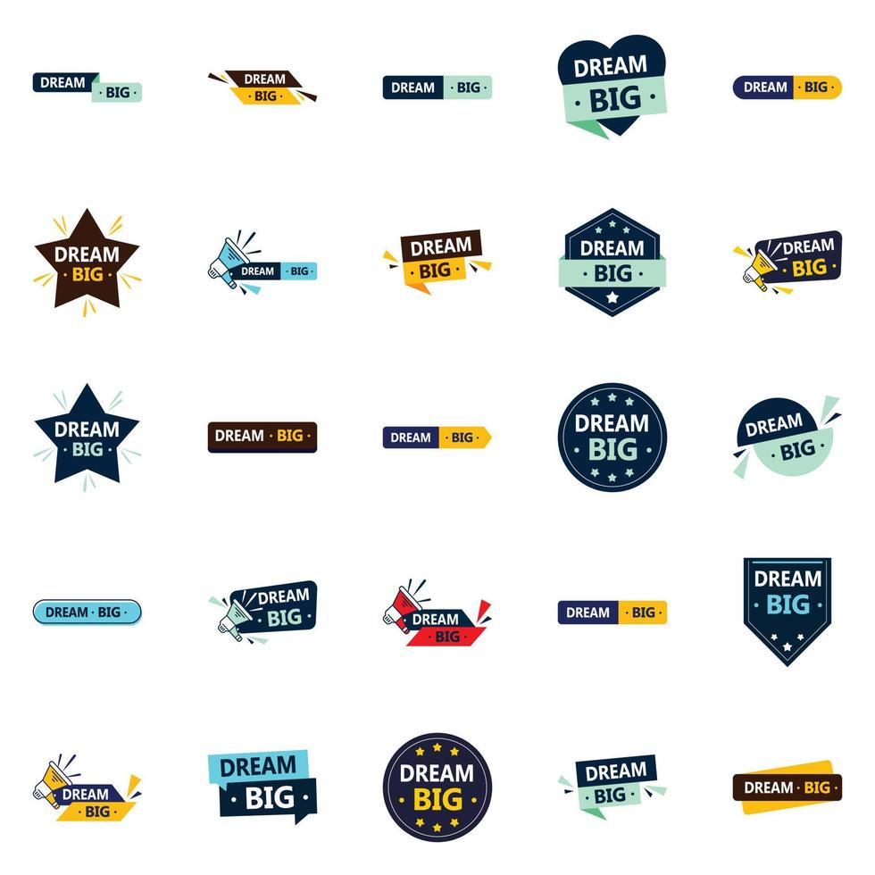Dream Big 25 Fresh Vector Elements for Embracing Possibilities