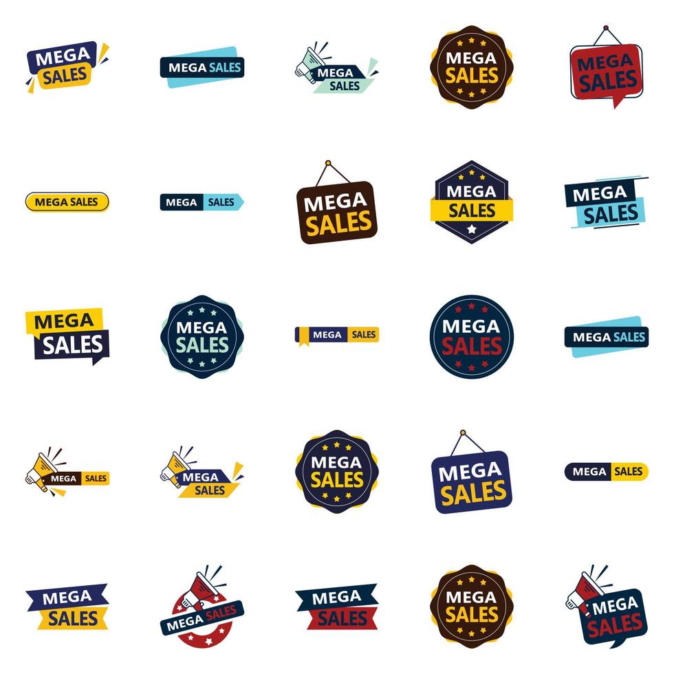25 Stunning Vector Designs in the Mega Sale Bundle   Perfect for Graphic Designers