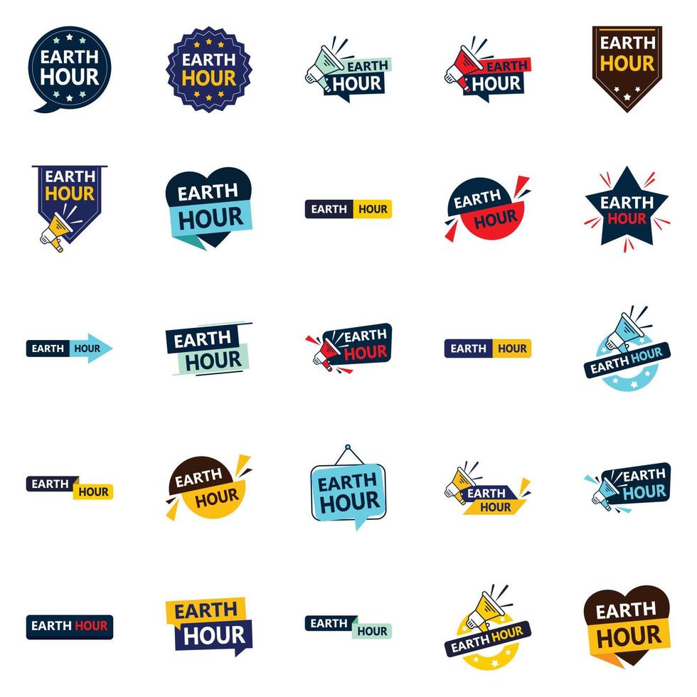 Earth Hour 25 High Quality Vector Pack To Raise Awareness About Climate earth-hour-25-high-quality-vector-pack-to-raise-awareness-about-climate