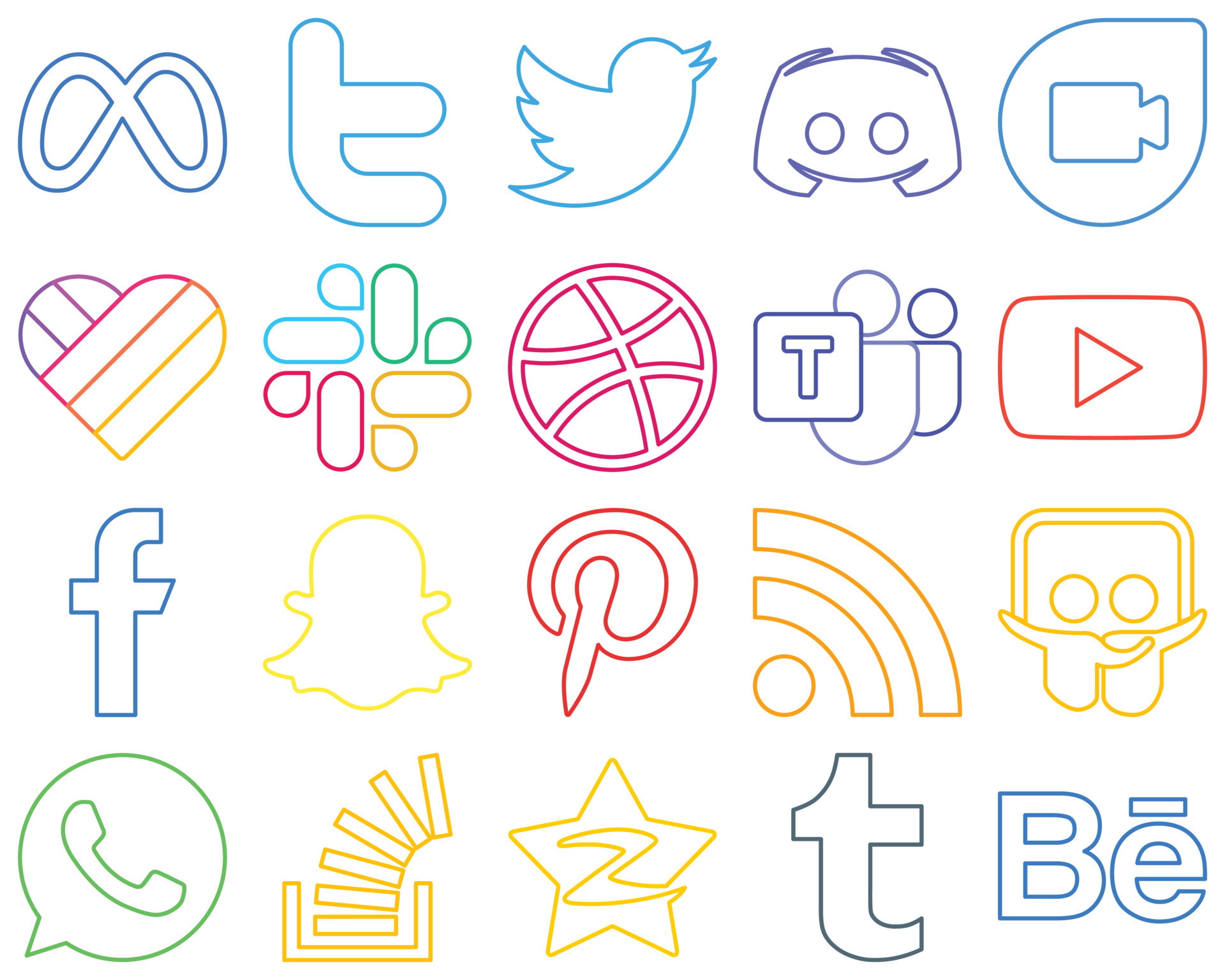 Details more than 84 sketch social media icons in.eteachers