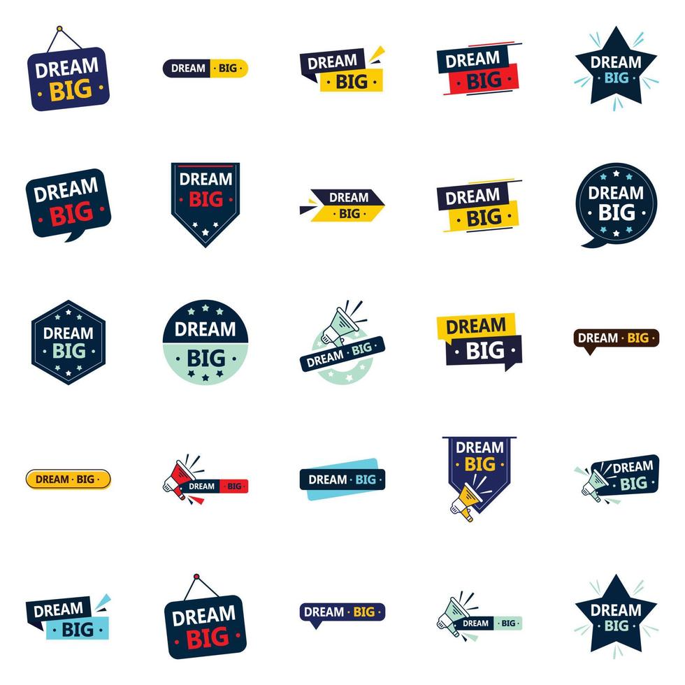 Dream Big 25 Fresh Vector Elements for Embracing Possibilities