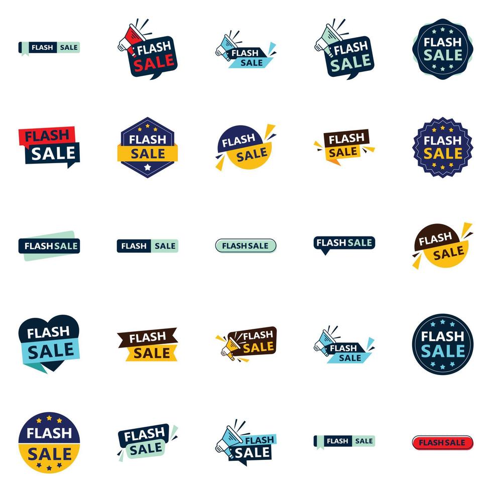 Flash Sale 25 High Impact Vector Pack for Your Next Marketing and Branding Campaign