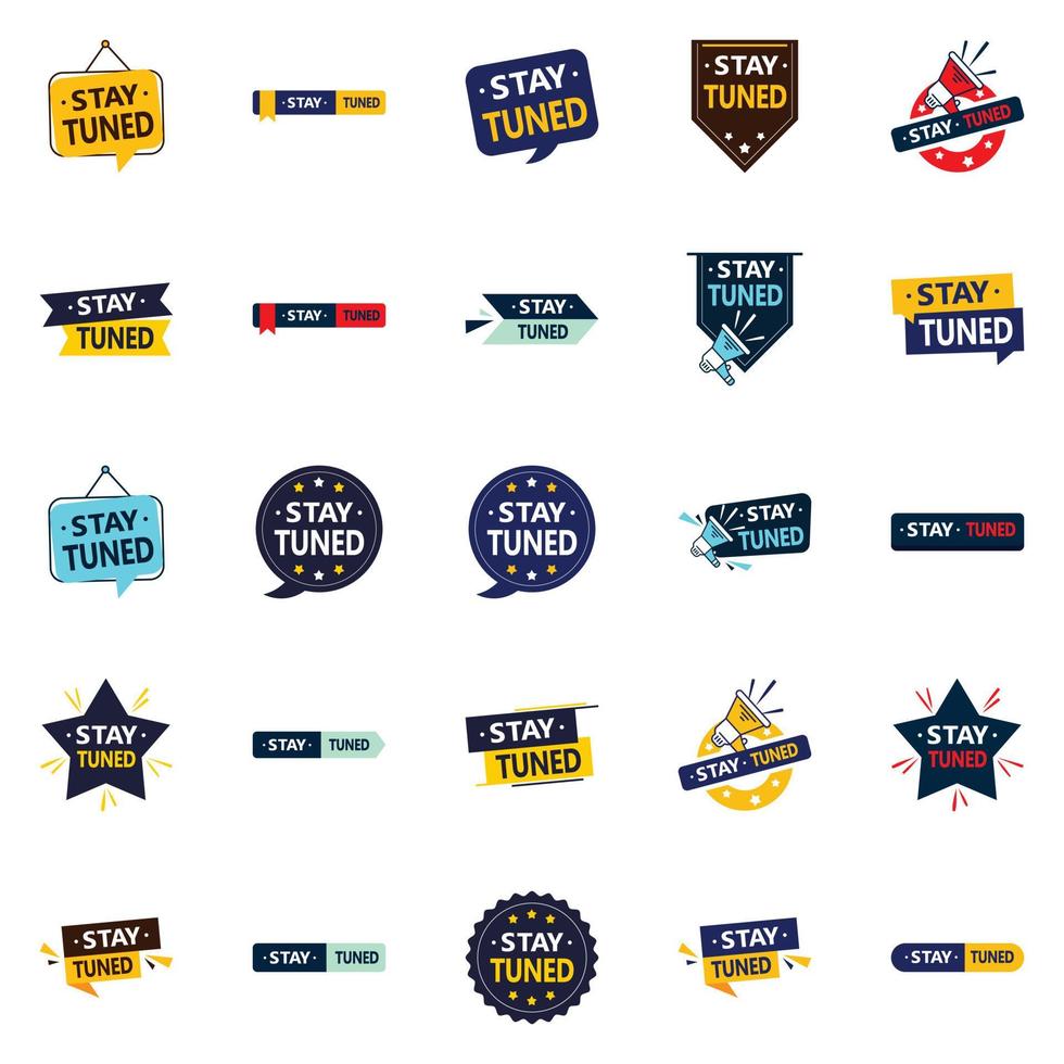 25 modern vector designs for a current and refreshing look  Stay Tuned