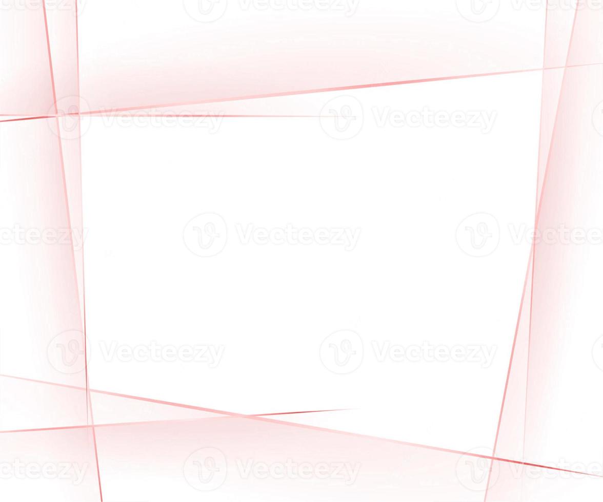diseño de plantilla de lujo moderno línea de rayas de ondas de oro rosa con efecto de brillo de luz sobre fondo rojo y rosa suave foto