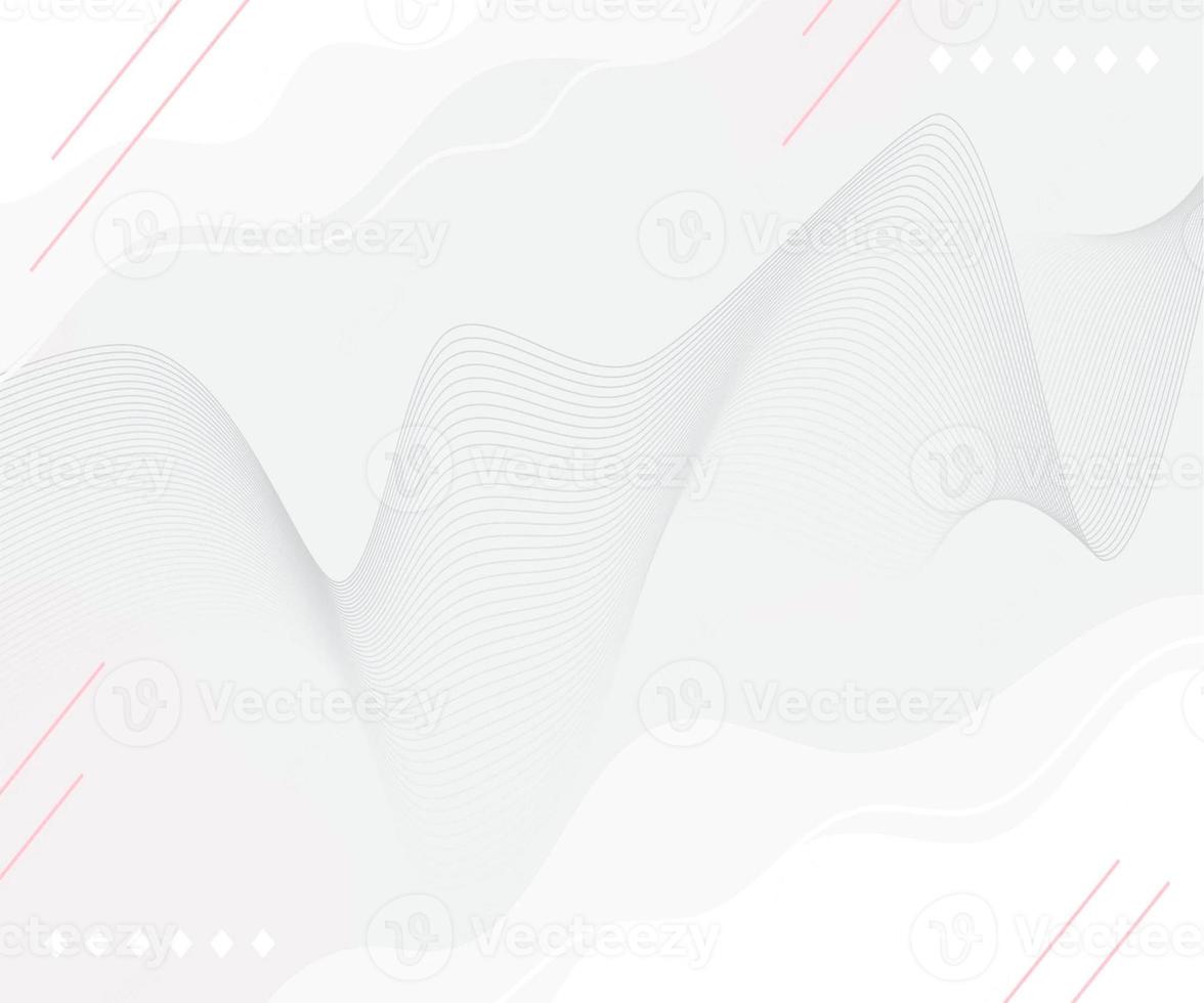 modern abstract and luxury grey and white with grey background with wavy lines photo