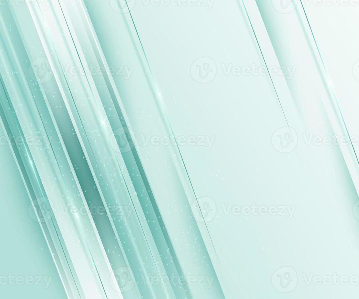 Abstract template soft green and blue product background trendy with curved wavy sparkle with copy space for text luxury style template design images photo