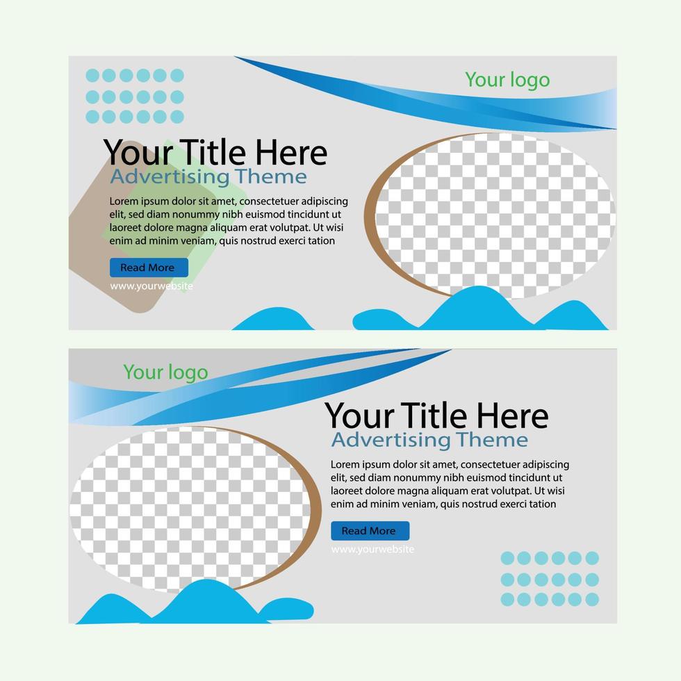 Grab Attention with Our Eye Catching Web Ad Banner vector