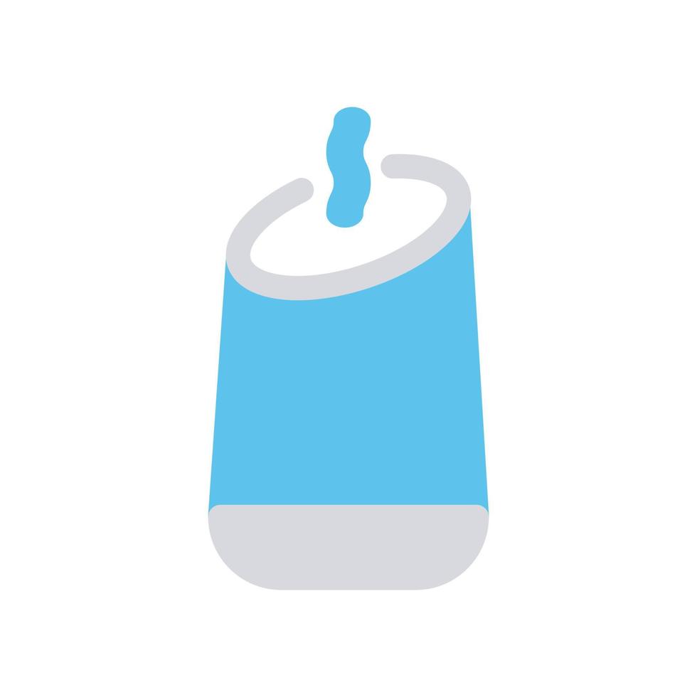 icono de humidificador plano vector