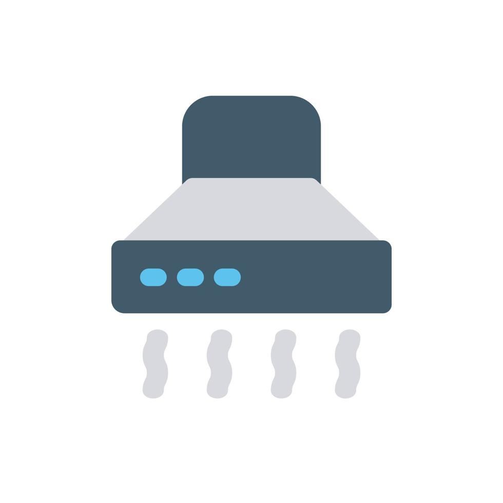 kitchen hood icon vector