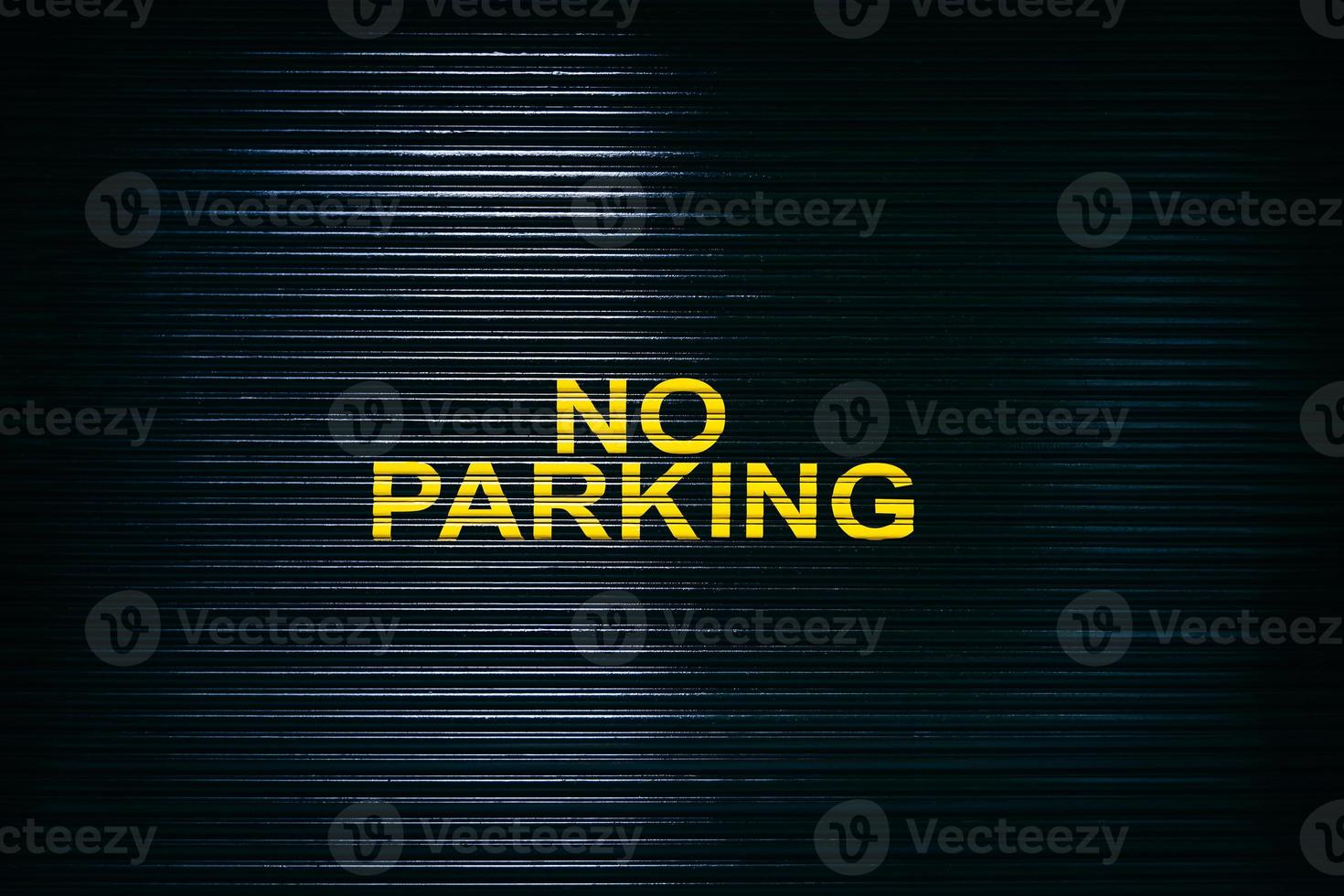 No Parking sign photo