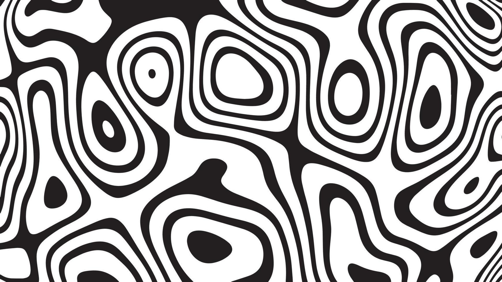 Black and white line pattern abstract background texture vector