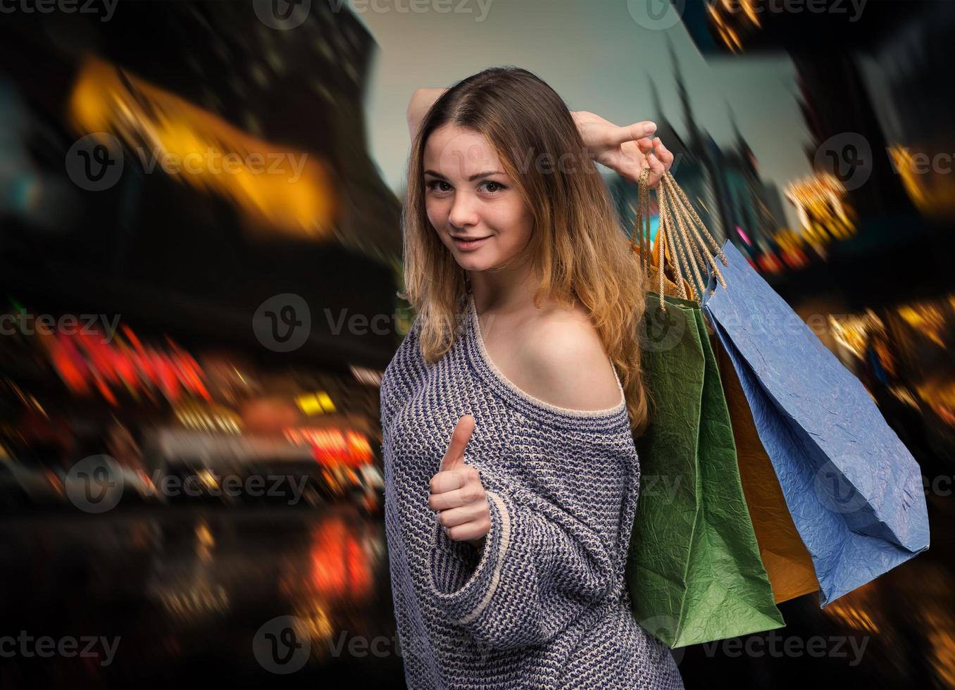 Shopping in New York City photo