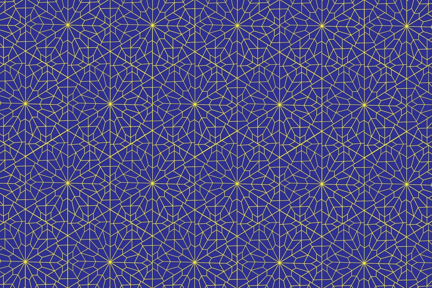 Traditional geometric Islamic Pattern Background vector