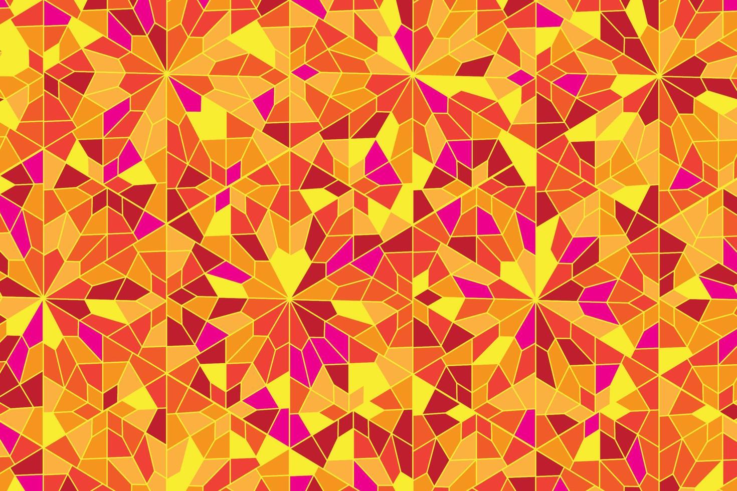 fondo de patrón islámico geométrico tradicional vector